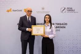 Награждены победители V стипендиального конкурса ЗАО AzerGold -ФОТО 