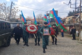 В Джалилабаде захоронены останки пропавшего в Первой Карабахской войне военнослужащего Махира Гулиева -ФОТО 