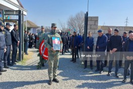 Останки пропавшего в Первой Карабахской войне Расула Агаева захоронены в Сабирабадском районе – ФОТО 