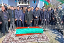 Останки пропавшего в Первой Карабахской войне Расула Агаева захоронены в Сабирабадском районе – ФОТО 
