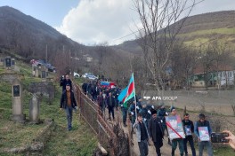 Останки военнослужащего Наиля Дензиева, пропавшего без вести в ходе I Карабахской войны, захоронены в Лерикском районе-ФОТО 