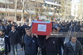 В Мингячевире захоронены останки пропавшего в Первой Карабахской войне Шахина Керимова – ФОТО 