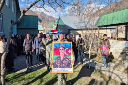 Останки шехида, пропавшего без вести в Кяльбаджаре в 1994 году, захоронены в Исмаиллинском районе - ФОТО 