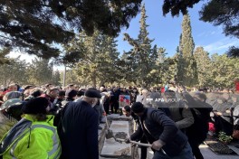 В Сумгайыте захоронены останки военнослужащей Мехрибан Гараевой, пропавшей без вести в 1992 году – ФОТО-ВИДЕО 