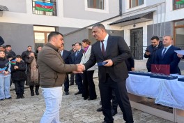 В Ходжавенд прибыли первые переселенцы, им вручены ключи от домов -ОБНОВЛЕНО-1-ФОТО 