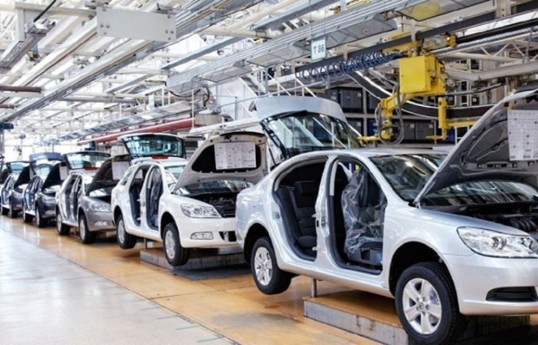 В Азербайджане производство легковых автомобилей выросло более чем на 70%