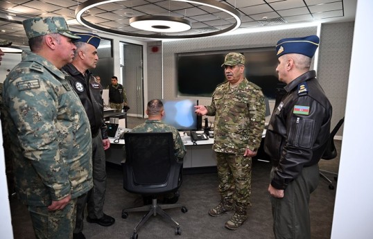 Руководство Минобороны Азербайджана проверило деятельность подразделений ПВО