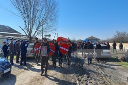 Похоронен сотрудник МЧС, погибший при исполнении служебных обязанностей-ФОТО -ВИДЕО 