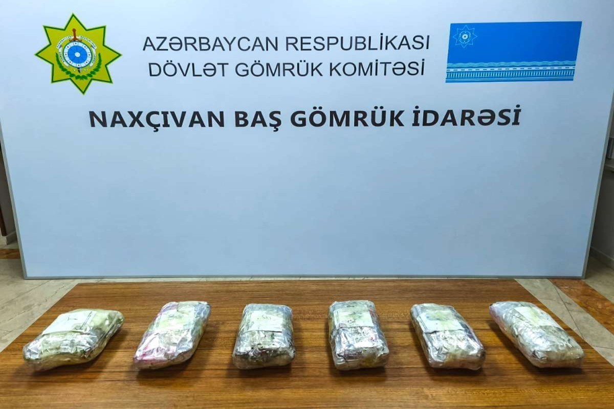 В Нахчыване обнаружено более 5 кг наркотиков, перевозимых из Ирана в Турцию
