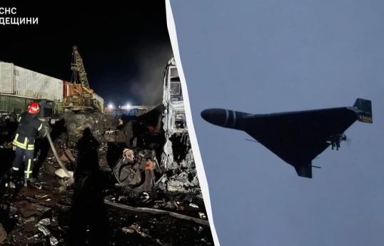 В результате ночных атак России на Украину погибли как минимум 3 человека, есть раненые