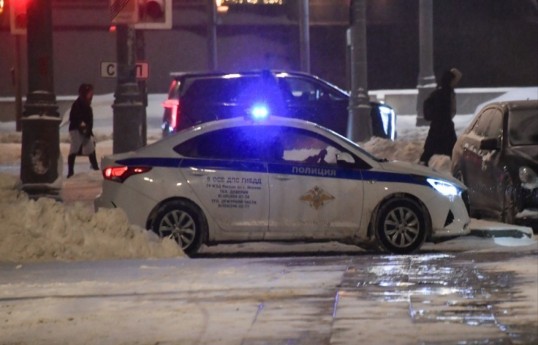 В Москве взорвался автомобиль ДПС, в результате погиб сотрудник полиции