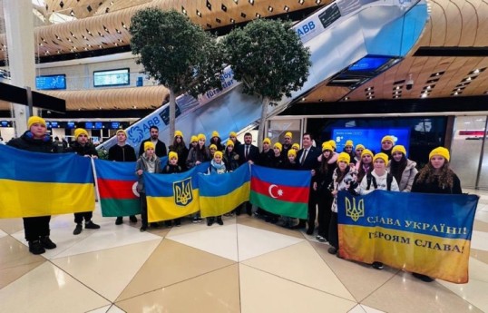 В Баку доставлены для реабилитации ещё 26 украинских детей