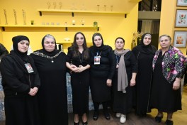 Лейла Алиева приняла участие в ифтаре в Губе