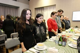 Лейла Алиева приняла участие в ифтаре в Губе