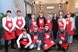 Лейла Алиева приняла участие в ифтаре в Губе