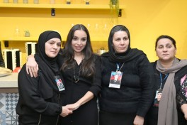 Лейла Алиева приняла участие в ифтаре в Губе