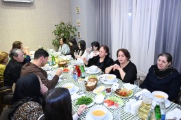 Лейла Алиева приняла участие в ифтаре в Губе