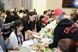 Лейла Алиева приняла участие в ифтаре в Губе