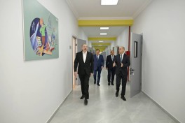 Президент Азербайджана принял участие в открытии Лянкяранского Государственного Центра профобразования