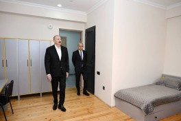 Президент Азербайджана принял участие в открытии Лянкяранского Государственного Центра профобразования