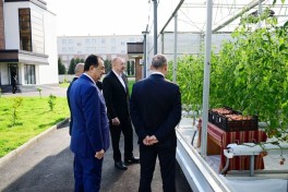 Президент Азербайджана принял участие в открытии Лянкяранского Государственного Центра профобразования
