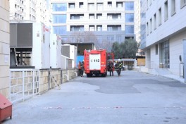 МЧС провело учения в Бакинском центре здоровья – ВИДЕО 