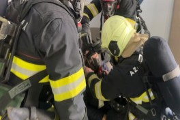 МЧС провело учения в Бакинском центре здоровья – ВИДЕО 
