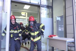 МЧС провело учения в Бакинском центре здоровья – ВИДЕО 