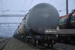 Очередная партия нефтепродуктов из Азербайджана отправляется из Баку в Армению -ФОТО-ВИДЕО 