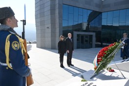 Президент Азербайджана принял участие в открытии Мемориала жертвам Ходжалинского геноцида -ФОТО-ВИДЕО-ОБНОВЛЕНО-3 