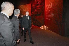Президент Азербайджана принял участие в открытии Мемориала жертвам Ходжалинского геноцида -ФОТО-ВИДЕО-ОБНОВЛЕНО-3 