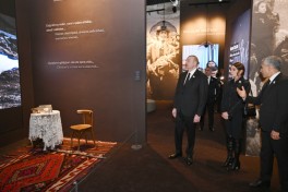 Президент Азербайджана принял участие в открытии Мемориала жертвам Ходжалинского геноцида -ФОТО-ВИДЕО-ОБНОВЛЕНО-3 