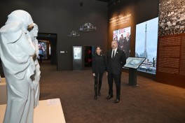 Президент Азербайджана принял участие в открытии Мемориала жертвам Ходжалинского геноцида -ФОТО-ВИДЕО-ОБНОВЛЕНО-3 