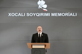 Президент Азербайджана принял участие в открытии Мемориала жертвам Ходжалинского геноцида -ФОТО-ВИДЕО-ОБНОВЛЕНО-3 
