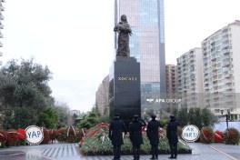 В Азербайджане минутой молчания почтили память жертв Ходжалинского геноцида-ФОТО 