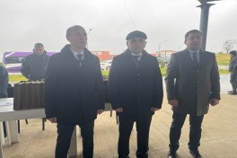 Группа переселенцев прибыла в село Хоровлу Джабраильского района, им вручены ключи от домов -ФОТО-ОБНОВЛЕНО 
