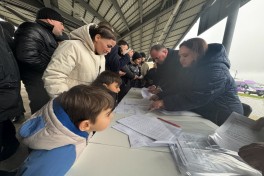 Группа переселенцев прибыла в село Хоровлу Джабраильского района, им вручены ключи от домов -ФОТО-ОБНОВЛЕНО 