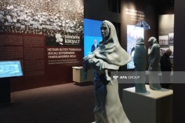 Организован медиа-тур к Мемориалу жертвам Ходжалинского геноцида-ФОТО 