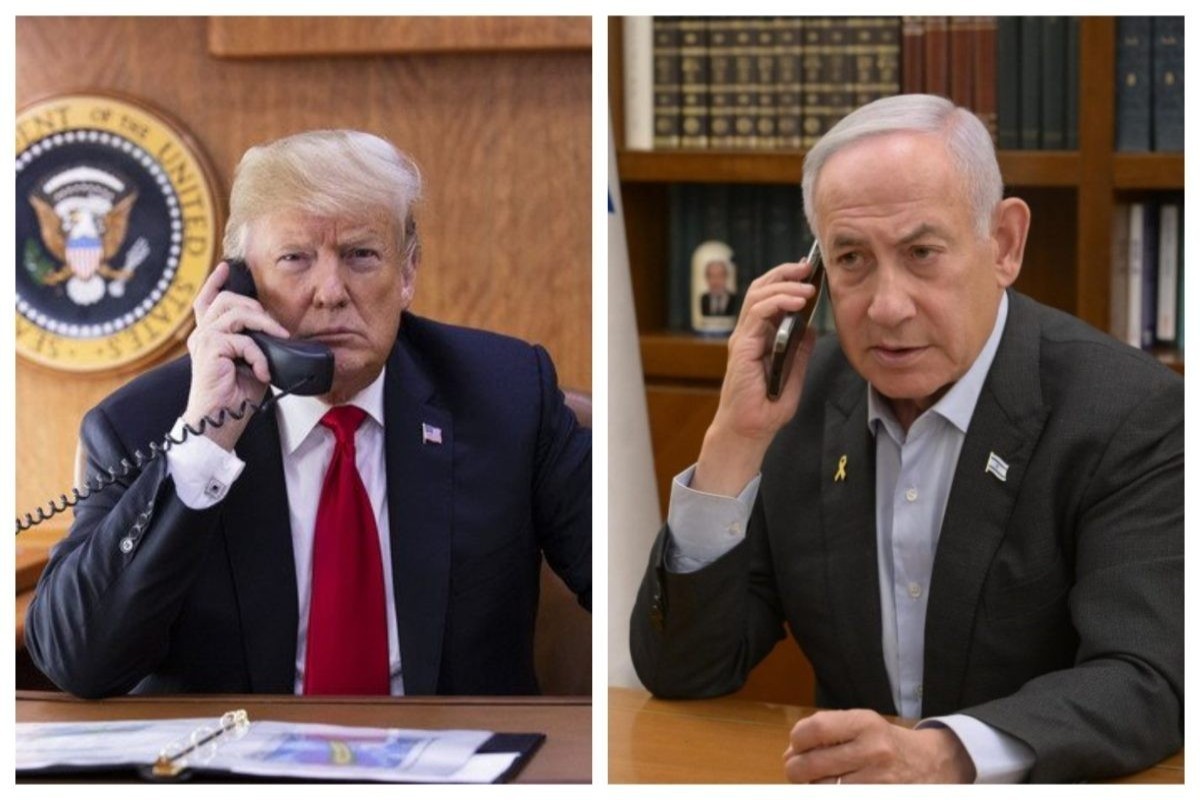 Дональд Трамп, Биньямин Нетаньяху