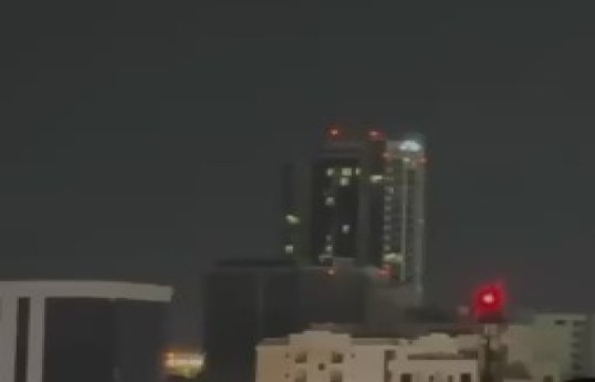 Иранский дрон врезался в небоскрёб в Бахрейне-ВИДЕО 