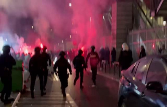 В Париже 125 человек были задержаны в новогоднюю ночь