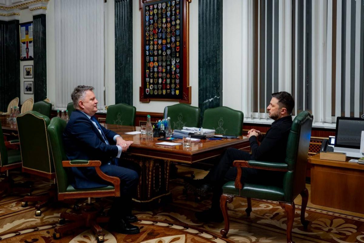 президент Украины Владимир Зеленский, Сергей Кислица
