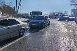 Транспортное движение по автомагистрали Баку—Шамахы—Евлах приостановлено из-за гололёда -ФОТО-ОБНОВЛЕНО 
