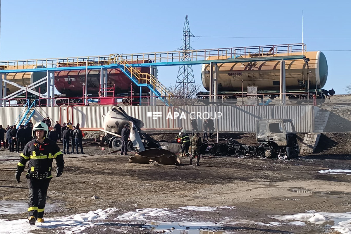 В Азербайджане загорелся бензовоз, есть погибший и пострадавший-ВИДЕО-ОБНОВЛЕНО-2 
