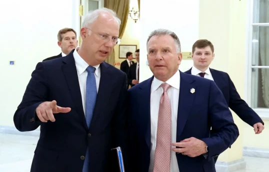 спецпредставитель президента РФ Кирилл Дмитриев и спецпредставитель президента США Стивен Уиткофф