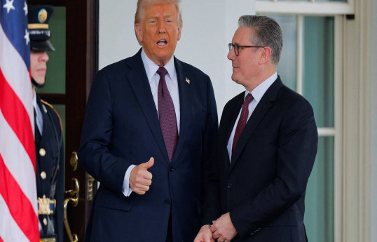 Премьер-министр Великобритании Кир Стармер и президент США Дональд Трамп