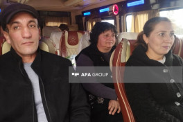 Группа переселенцев прибыла в Агдеринский район, им вручены ключи от квартир – ФОТО -ОБНОВЛЕНО-1 -ВИДЕО 
