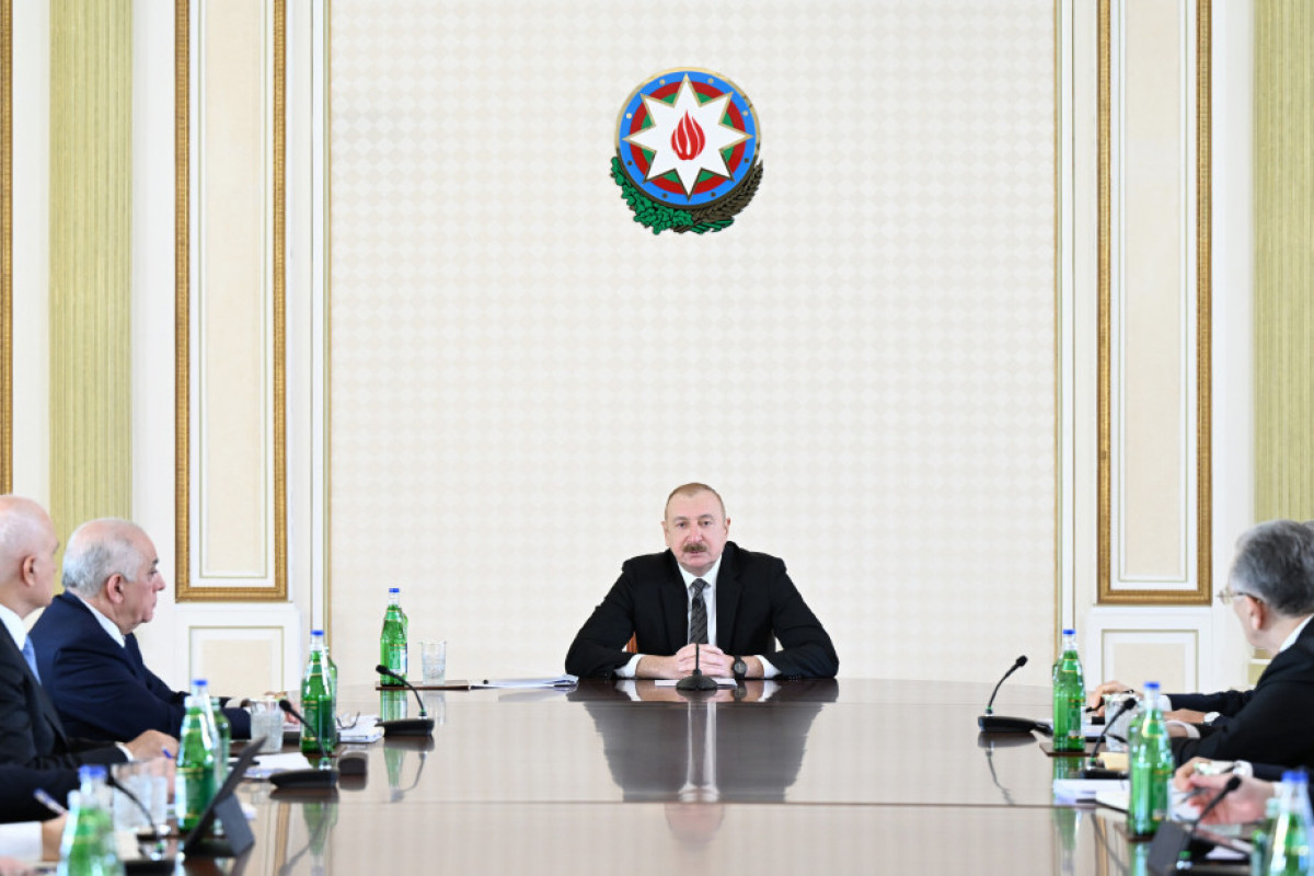 Президент Азербайджана: На тридцати улицах Баку будет построена новая коллекторная сеть для управления дождевыми водами