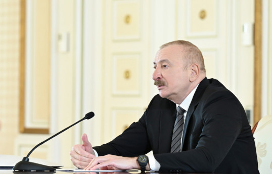 Президент Ильхам Алиев