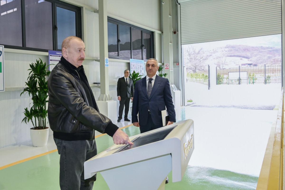 Президент Ильхам Алиев принял участие в открытии ГЭС «Гозлукёрпю» в Агдеринском районе-ОБНОВЛЕНО 